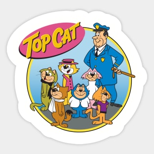 Top Cat Sticker